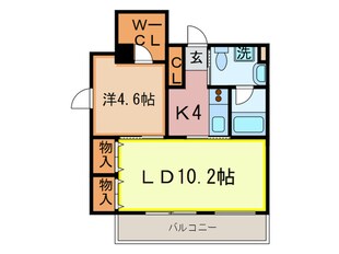 ＣＵＲＲＥＮＴの物件間取画像